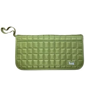 Lug Tango Travel Wallet in Olive Green